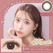 マジェットシリーズ ミスティークブラウン ワンデー 10枚入 -1.25 [カラーコンタクトレンズ]