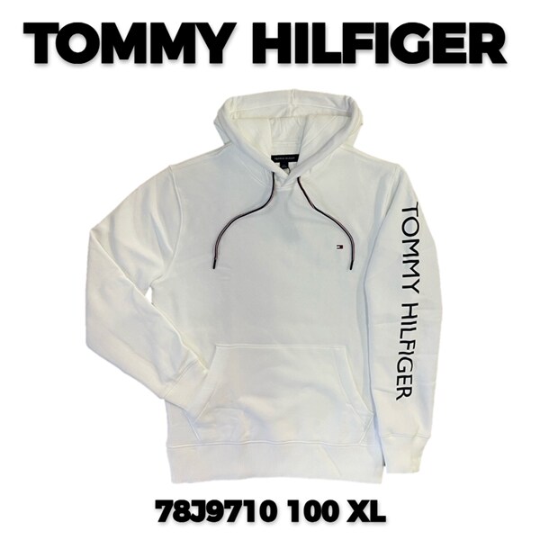 トミーヒルフィガー Tommy Hilfiger78J9710 100 XL [メンズ パーカー 並行輸入品]Ω