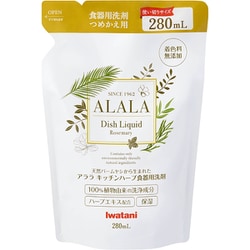 AKH-P280 アララ キッチンハーブ 食器用洗剤 280ml つめかえ用 [食器用洗剤]