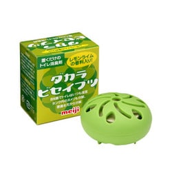 ダカラビセイブツ レモンライムの香り 45g [トイレタンク用微生物消臭剤]