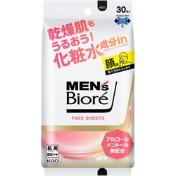 メンズビオレ フェイスシート 化粧水成分in 30枚 [フェイシャルシート]
