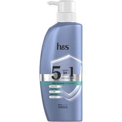 h＆s 5in1 マイルドモイスチャー シャンプー ポンプ 340g