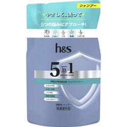 h＆s 5in1 マイルドモイスチャー シャンプー つめかえ 290g