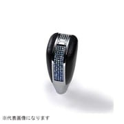 シフトノブ グリッター2 クローム/ブルーグラデ レザーブラック SB176-01