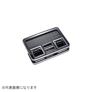 DT837-11 [セカンドテーブル スクエア ピアノブラック 200系ハイエース ベガ]