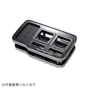 DT831-17 [フロントセンターテーブル スクエア ブラックウッドVer2 200系 ハイエース リーフ]