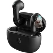 完全ワイヤレスイヤホン RAIL Tile機能/Bluetooth対応 TRUE BLACK S2RLW-Q740