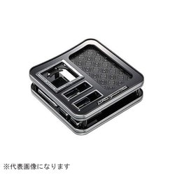 DU371-11 [フロントセンターテーブル スクエア ピアノブラック ステップワゴン RP系 クロコ]