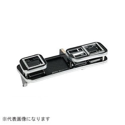 DT858-14 [フロントテーブル スクエア レザーブラック ワゴンR MH34系 モノグラム]