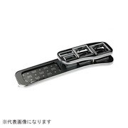 DU057-14 [フロントテーブル スクエア レザーブラック 20系アルファード/ヴェルファイア ディルスBK/グレーロゴ]