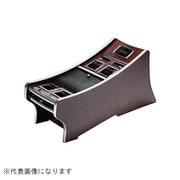 DU475-17 [センターキャビネット（タイプ2） スクエア ブラックウッドVer2エルグランド E51系 後期 クロコ]