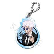 SYNC-JUKG3AKU-IA 呪術廻戦 -懐玉・玉折- アクリルキーホルダー 第3弾 スーツVer. 五条悟 [キャラクターグッズ]