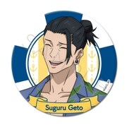 SYNC-JUKG3KB375-IE 呪術廻戦 -懐玉・玉折- 3way缶バッジ 75mm 第3弾 めんそーれVer. 夏油傑 [キャラクターグッズ]