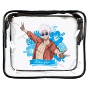 SYNC-JUKG3BP-ID 呪術廻戦 -懐玉・玉折- ビニールポーチ 第3弾 めんそーれVer. 五条悟 [キャラクターグッズ]