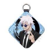 SYNC-JUKG3LC-IA 呪術廻戦 -懐玉・玉折- レザーチャーム 第3弾 スーツVer. 五条悟 [キャラクターグッズ]