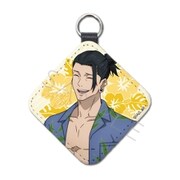 SYNC-JUKG3LC-IE 呪術廻戦 -懐玉・玉折- レザーチャーム 第3弾 めんそーれVer. 夏油傑 [キャラクターグッズ]