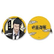 SYNC-JUKG3MA-IB 呪術廻戦 -懐玉・玉折- 丸形コインケース 第3弾 スーツVer. 夏油傑 [キャラクターグッズ]