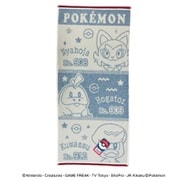 FN459000 ポケットモンスター フェイスタオル ニャオハ・ホゲータ・クワッス [キャラクターグッズ]