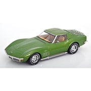 KKDC181221 1/18 シボレー コルベット C3 1972 removable roof parts and sidepipes ライトグリーンメタリック [ダイキャストミニカー]