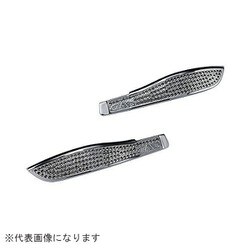 SB110-09 [クリスタルインナーハンドル SB110 T-B ブラックダイヤ 2個セット]