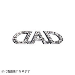 SA722-09 [ジュエリー DAD エンブレム Mサイズ ブラックダイヤ]