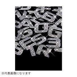 SA746-01 [ジュエリーイニシャルエンブレム 『M』 クリスタル]