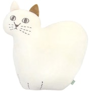 にゃふにゃふ ネコ 姿勢サポート クッション アイボリー 74128