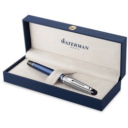 【WATERMAN】万年筆 18K 750 プレファス ブルーロマンス F 18K 750 廃盤商品 プレファス ブルーロマンス F