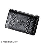DAD カードケース モノグラムレザー ブラック HA504-01