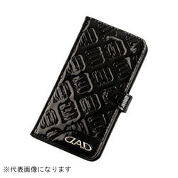 HA320-02 [スマートフォンカバー モノグラムレザーエナメル ブラック/ゴールド iPhone6]