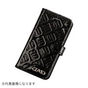 HA320-02 [スマートフォンカバー モノグラムレザーエナメル ブラック/ゴールド iPhone6]