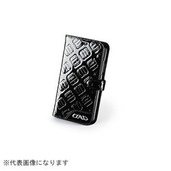 HA662-01-01 [スマートフォンカバー モノグラムレザー エナメルブラック iPhone13]