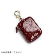 HA677-03-01 [ハナセナイスマートキーケース モノグラムエナメル ディープレッド/ゴールド]