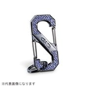 SB185-05 [クリスタル S字カラビナフック シルバー/サファイア]
