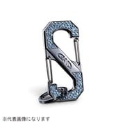 SB185-06 [クリスタル S字カラビナフック シルバー/アクアマリン]