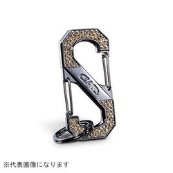 SB185-10 [クリスタル S字カラビナフック シルバー/LCトパーズ]