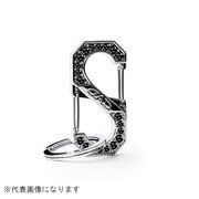 SB190-01-03 [クリスタル S字カラビナフック MINI Jヘマタイト]