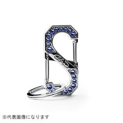 SB190-01-05 [クリスタル S字カラビナフック MINI サファイア]