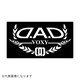 ST107-03 [DAD オートモデルステッカー ヴォクシー ホワイト]