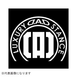 ST154-01 [DADボンネットステッカー 510X400 カラー：ホワイト]