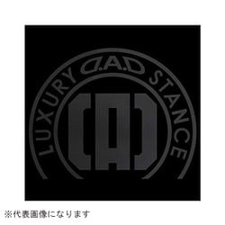 ST154-03 [DADボンネットステッカー 510X400 カラー：ガンメタ]