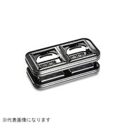 HA650-01-17 [スキナトコロニドリンクホルダー ダブル クロームメッキ/ブラックウッドII/モノグラム]