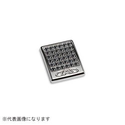 SB197-01-03 [クリスタルハザードボタンエンブレム T-E Jヘマタイト]