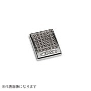 SB197-01-09 [クリスタルハザードボタンエンブレム T-E ブラックダイヤ]