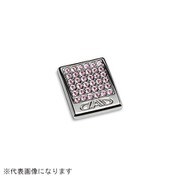SB197-01-11 [クリスタルハザードボタンエンブレム T-E ライトローズ]