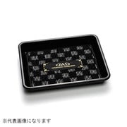 HA610-02 [トレーwithマット チェックモデル ブラック/シルバー ゴールドオーナメント]
