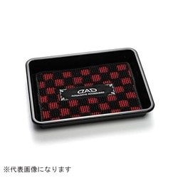 HA611-01 [トレーwithマット チェックモデル レッド シルバーオーナメント]