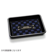 HA612-02 [トレーwithマット チェックモデル ブルー ゴールドオーナメント]