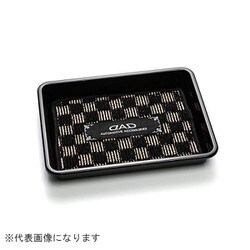 HA613-01 [トレーwithマット チェックモデル ブラック/ゴールド シルバーオーナメント]