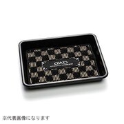 HA613-01 [トレーwithマット チェックモデル ブラック/ゴールド シルバーオーナメント]